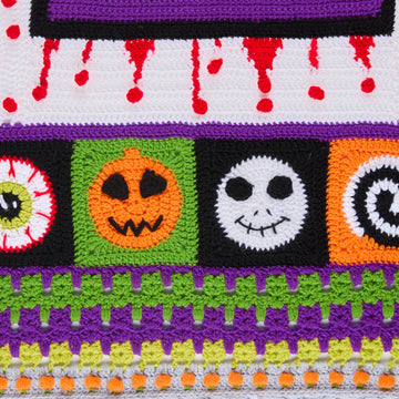 Sirdar Halloween Crochet Along Blanket