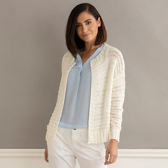 String Patti Cardigan Knitting Pattern