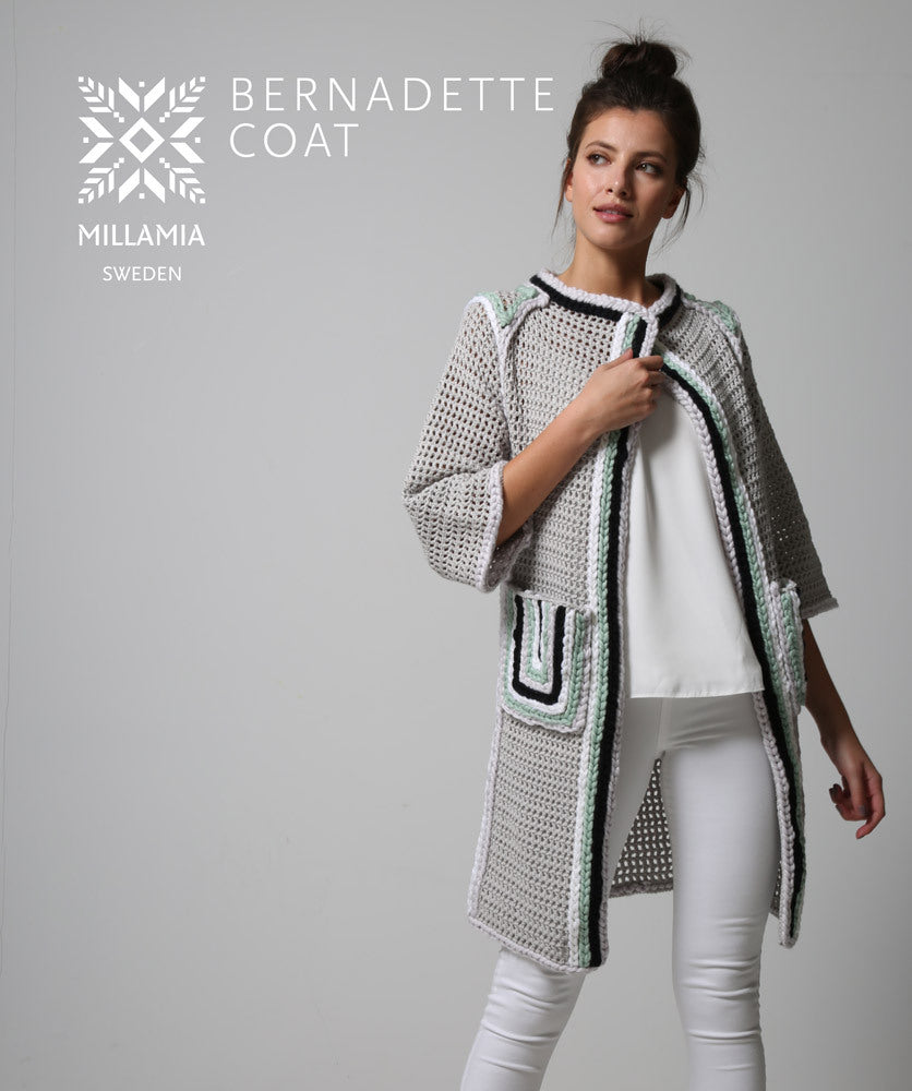 MillaMia Bernadette Coat Crochet Pattern