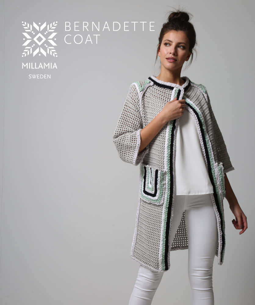 MillaMia Bernadette Coat Crochet Pattern