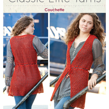 Classic Elite Yarns Couchette Vest Crochet Pattern