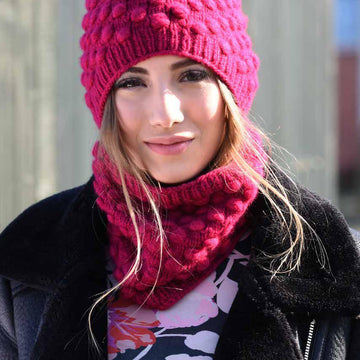 Agnetha Hat & Cowl Knitting Pattern
