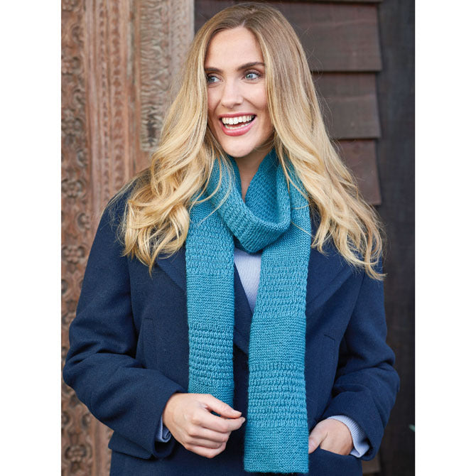 Rowan Manua Scarf Wrap Knitting Pattern