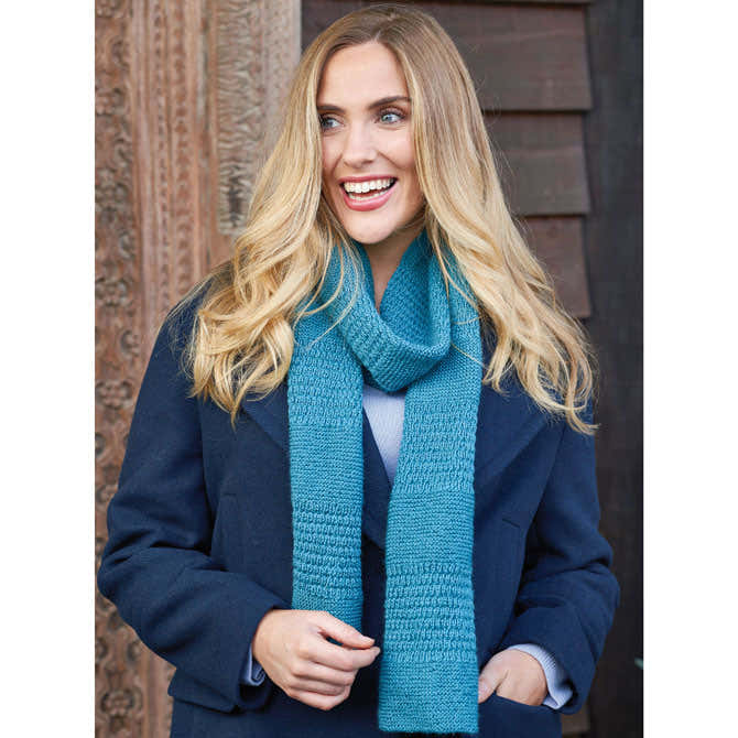 Rowan Manua Scarf Wrap Knitting Pattern