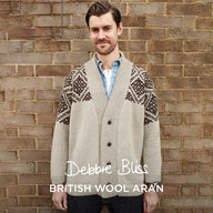 Debbie Bliss Dave's Fair Isle Cardigan Knitting Pattern