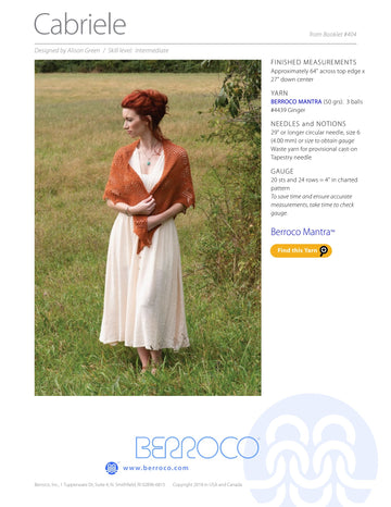 Berroco Cabriele PDF