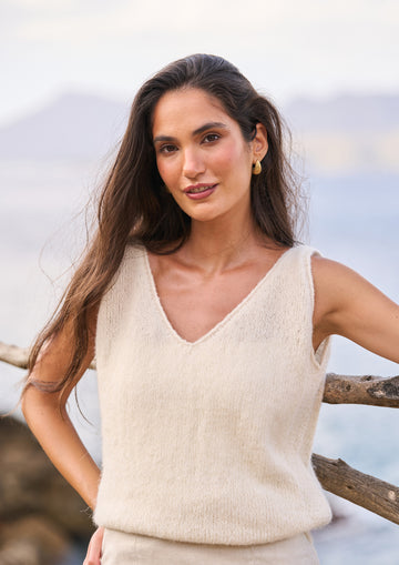 Twilight Top in MODE at Rowan Alpaca Cotton PDF