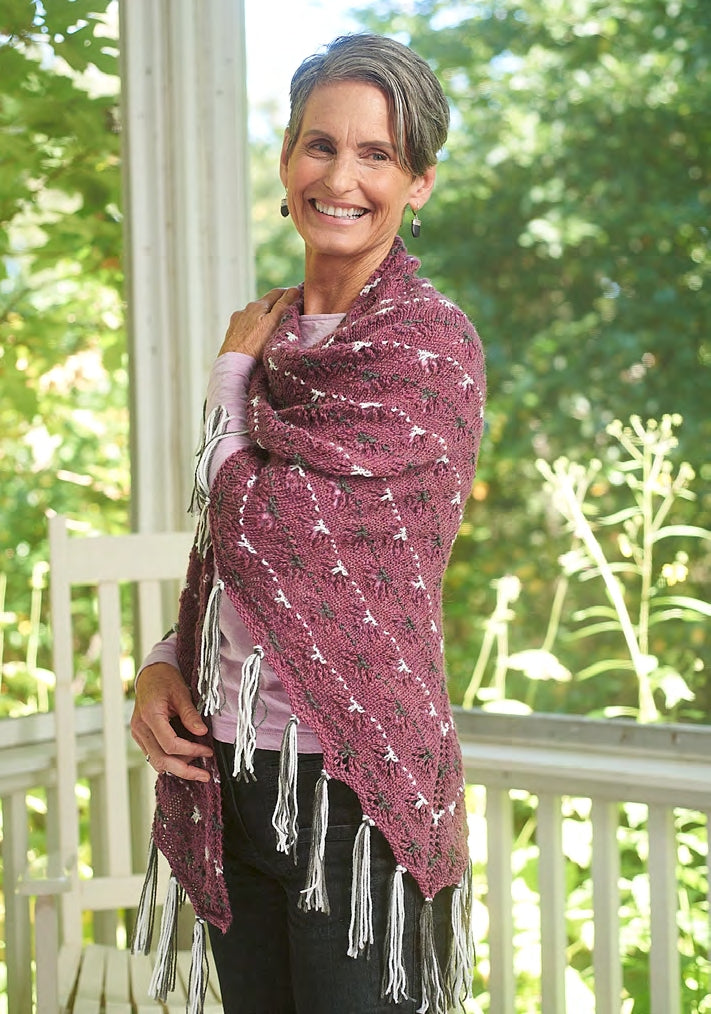 Berroco Marblehead Wrap Knitting Pattern