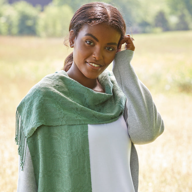 Valley Yarns #188 Malachite Scarf