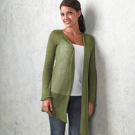 Valley Yarns Pangea Cardigan Knitting Pattern