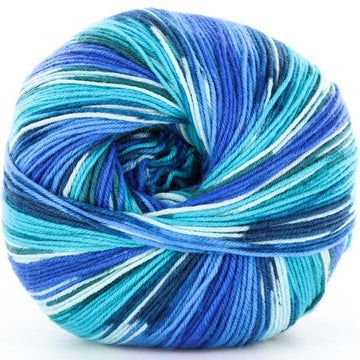 OnLine Supersocke 357 Merino Extrafine - Color 4-Ply Yarn - Merino Wool 4 Ply