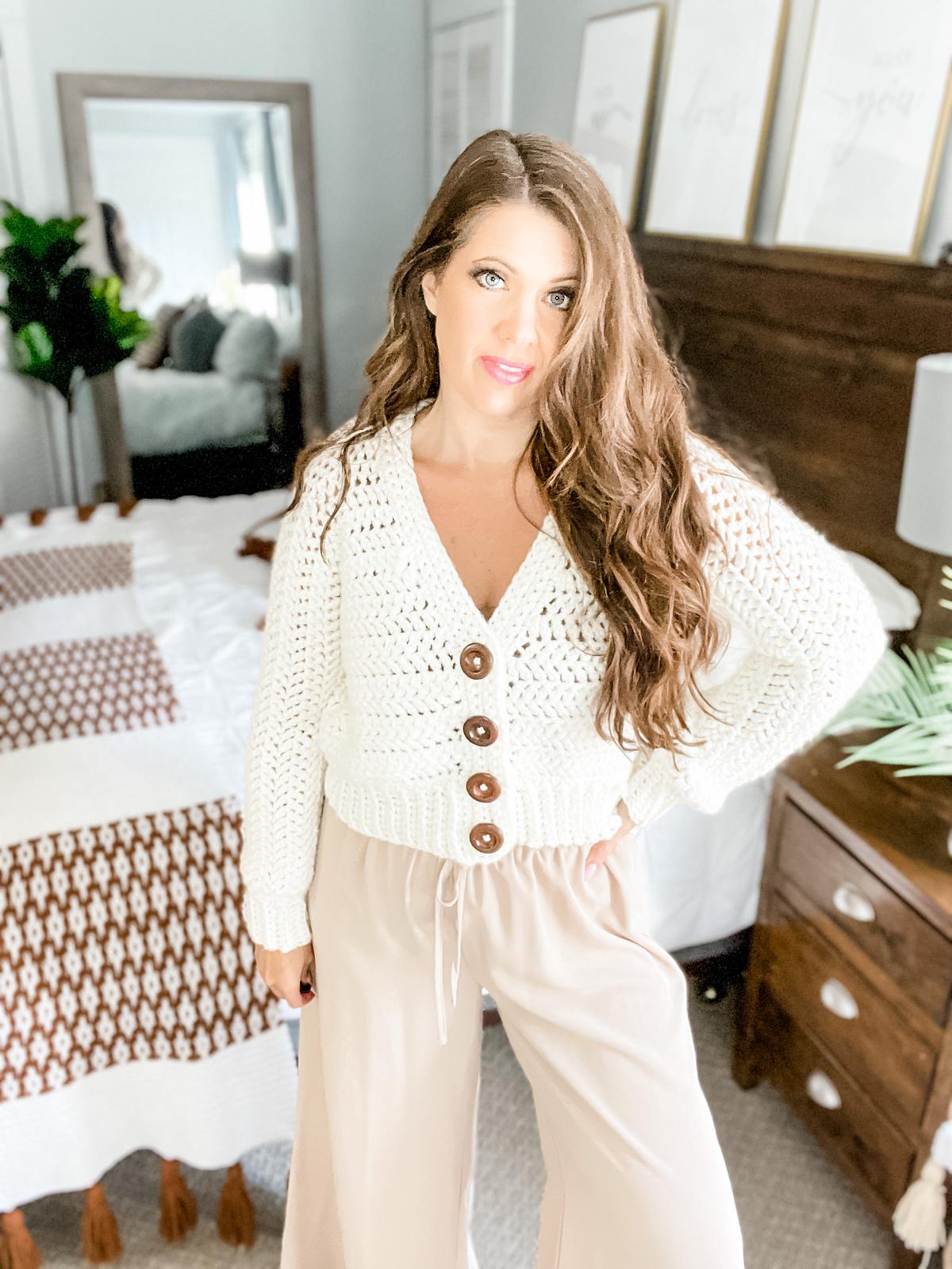 Crop or Not Cardi
