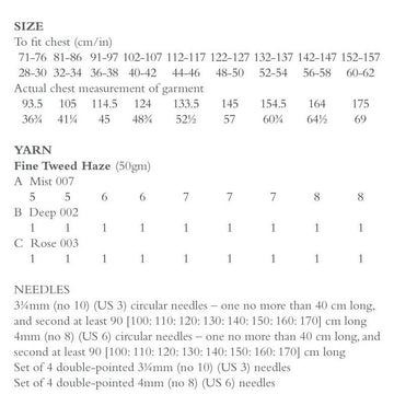 Dobby in Rowan Fine Tweed Haze - ZM74-00009-ENP - PDF