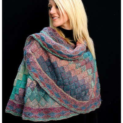 Jojoland Winter Wrap Knitting Pattern
