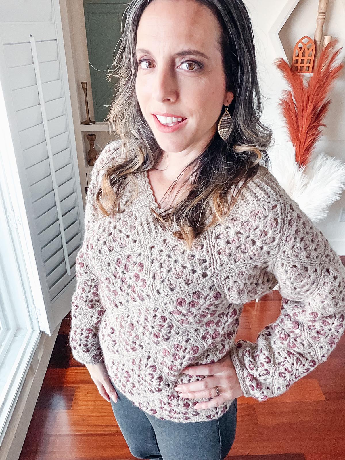 Granny Square Cardigan & Sweater