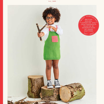Sirdar Pocket Power Pinafore Dress Knitting Pattern