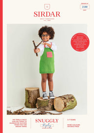 Sirdar Pocket Power Pinafore Dress Knitting Pattern
