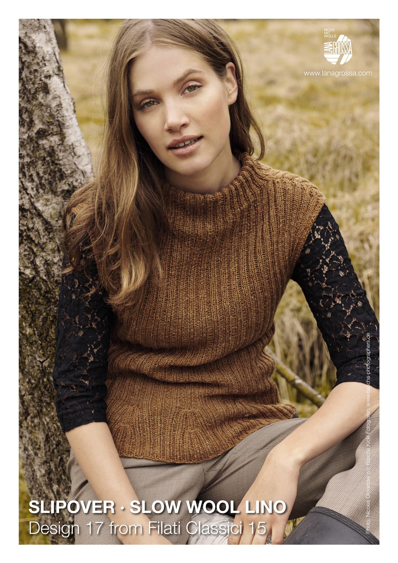 Lana Grossa Slipover Jumper Knitting Pattern
