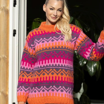 Aria Sweater in Viking of Norway Alpaca Bris PDF