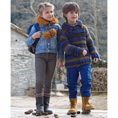 Katia No. 75 Kids (Fall/Winter 2015) Crochet Pattern