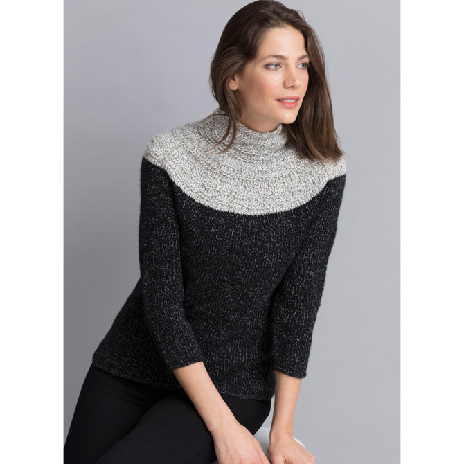 String Kim Positive/Negative Pullover Knitting Pattern