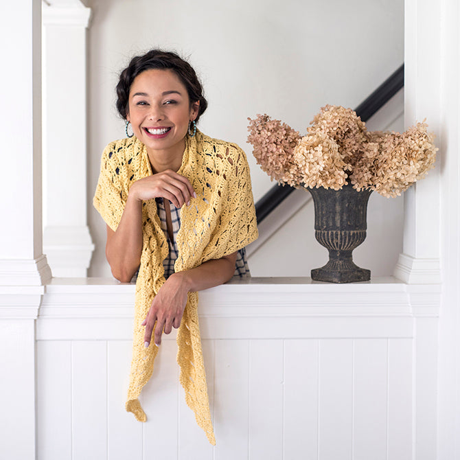 Berroco Caverly Shawl Crochet Pattern