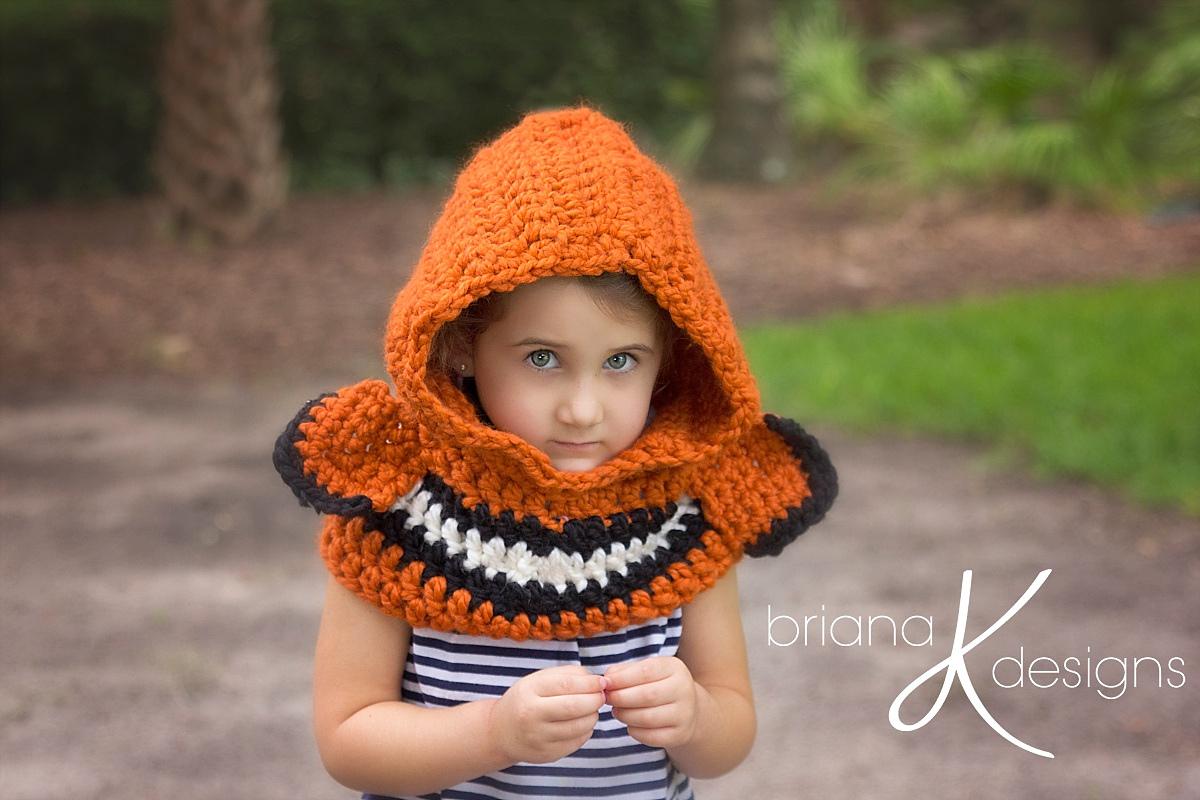 Clown Fish Hooded Cowl
