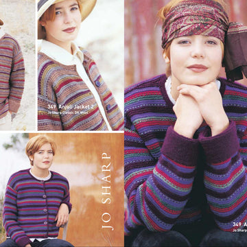 Jo Sharp Anjuli Jacket Cardigan Knitting Pattern
