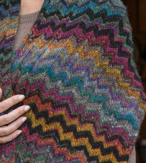 Berroco Jardin Wrap Knitting Pattern