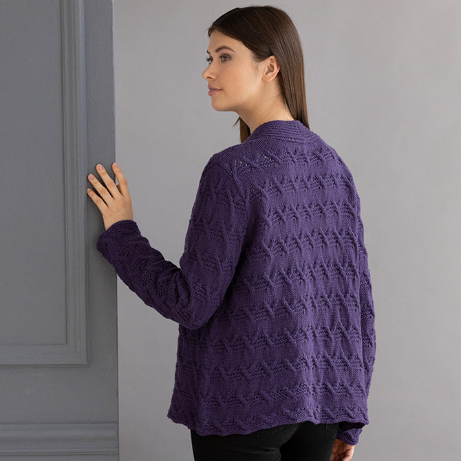 String Dawn Cardigan Knitting Pattern