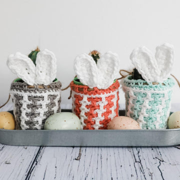 Mosaic Easter Pot Cover