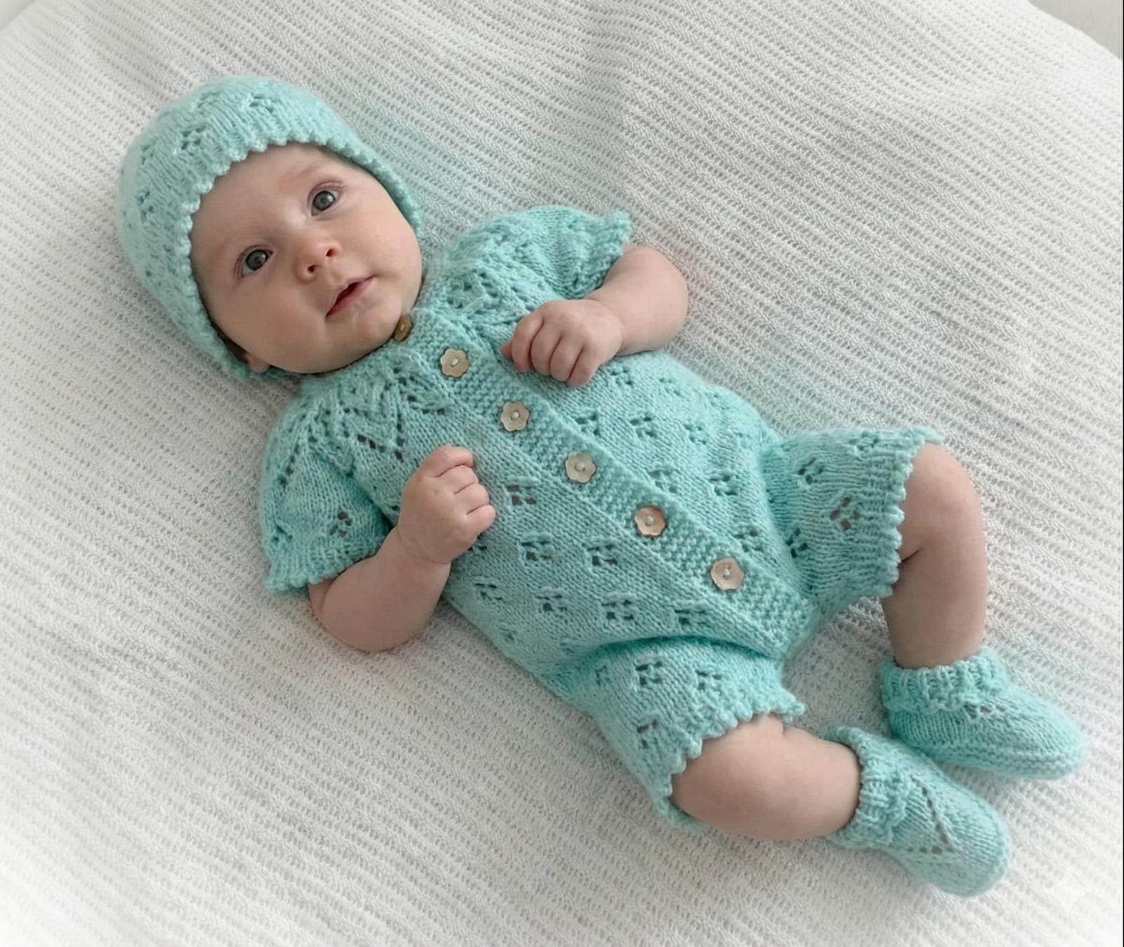 "Snowdrop" romper suit