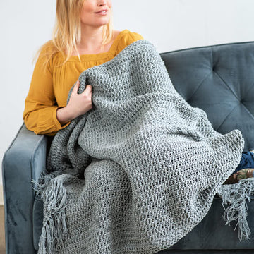 Berroco Amorie Blanket Crochet Pattern