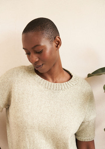 Hydrangea Tee in Rowan Softyak DK PDF