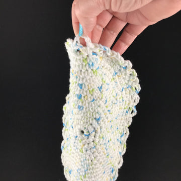 EASY BEGINNER'S Round Dish Cloth