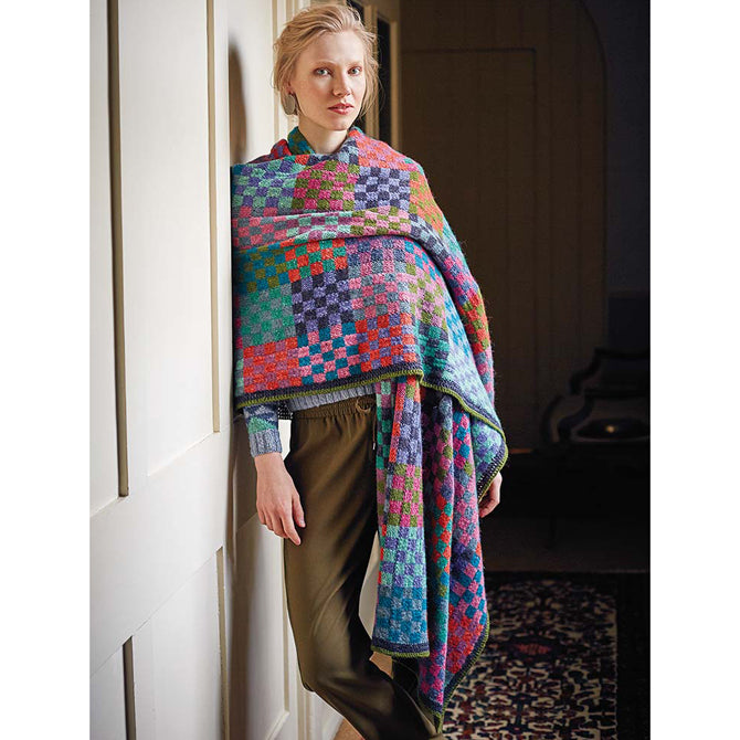 Rowan Checkerboard Blanket Knitting Pattern