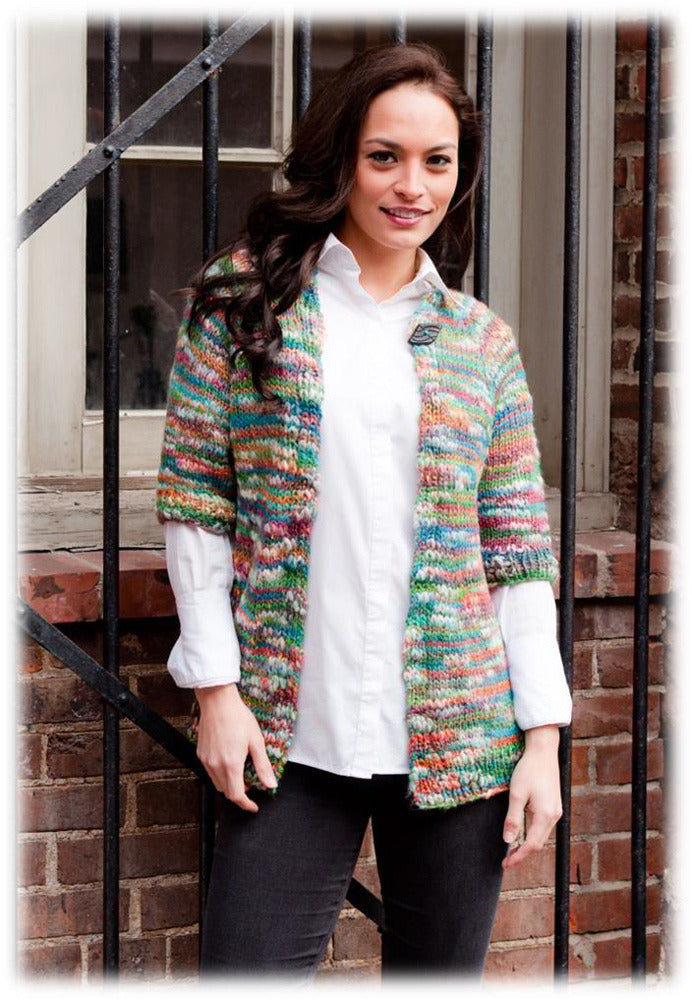 Top Down Cardigan Knitting Pattern