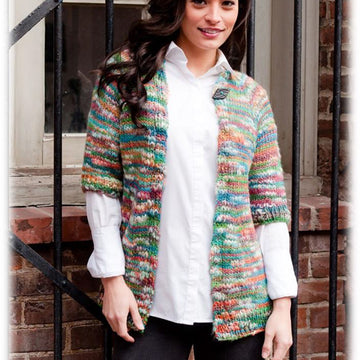 Top Down Cardigan Knitting Pattern