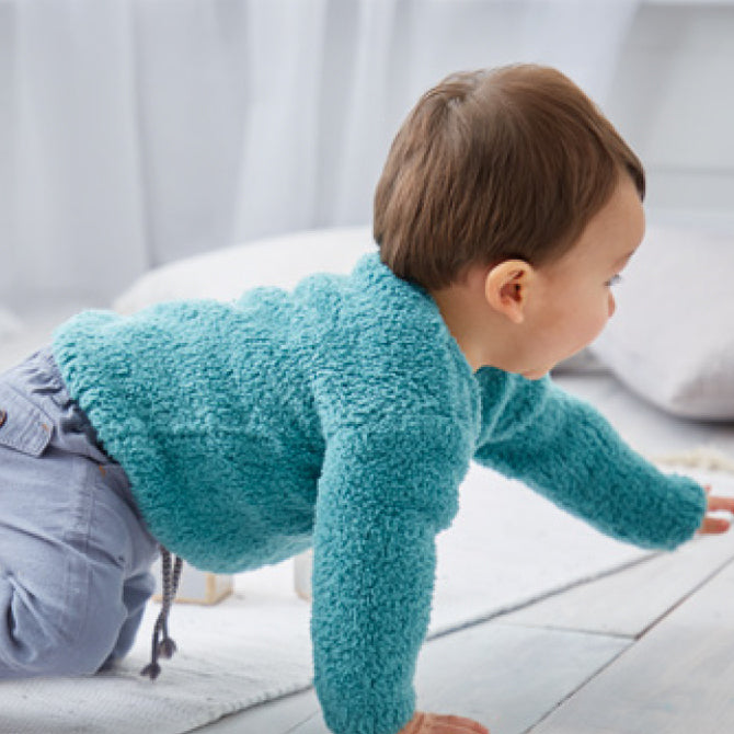 Sirdar V-Neck and Round Neck Pullover Knitting Pattern