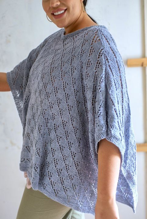 Arade Poncho Cape Knitting Pattern