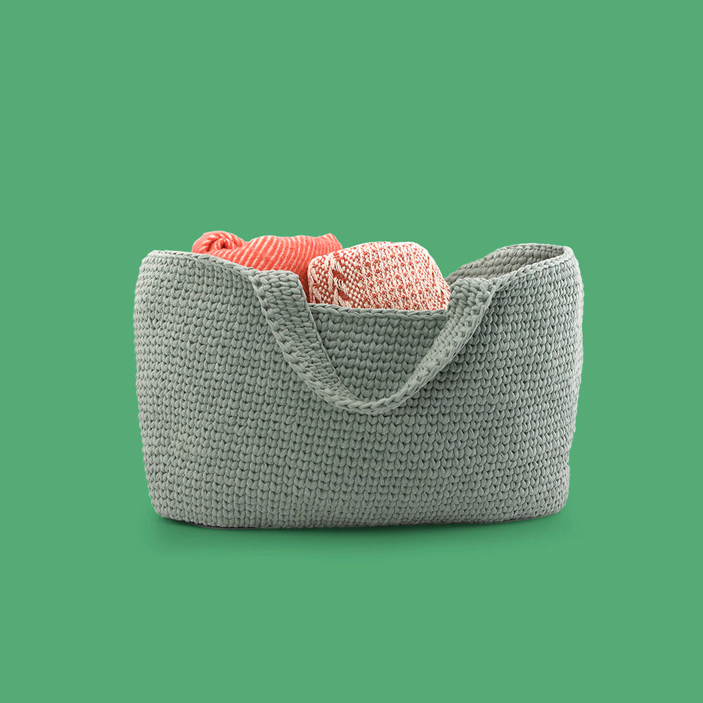 Paintbox Yarns Nice & Easy Storage Basket & Tote Bag PDF
