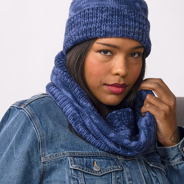 Lynx Hat Cowl Knitting Pattern
