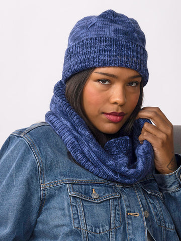 Lynx Hat Cowl Knitting Pattern