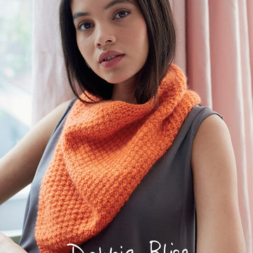Debbie Bliss Zinnia Scarf Knitting Pattern
