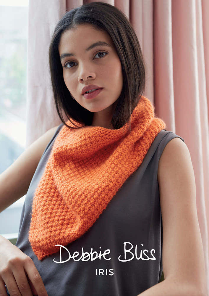 Debbie Bliss Zinnia Scarf Knitting Pattern