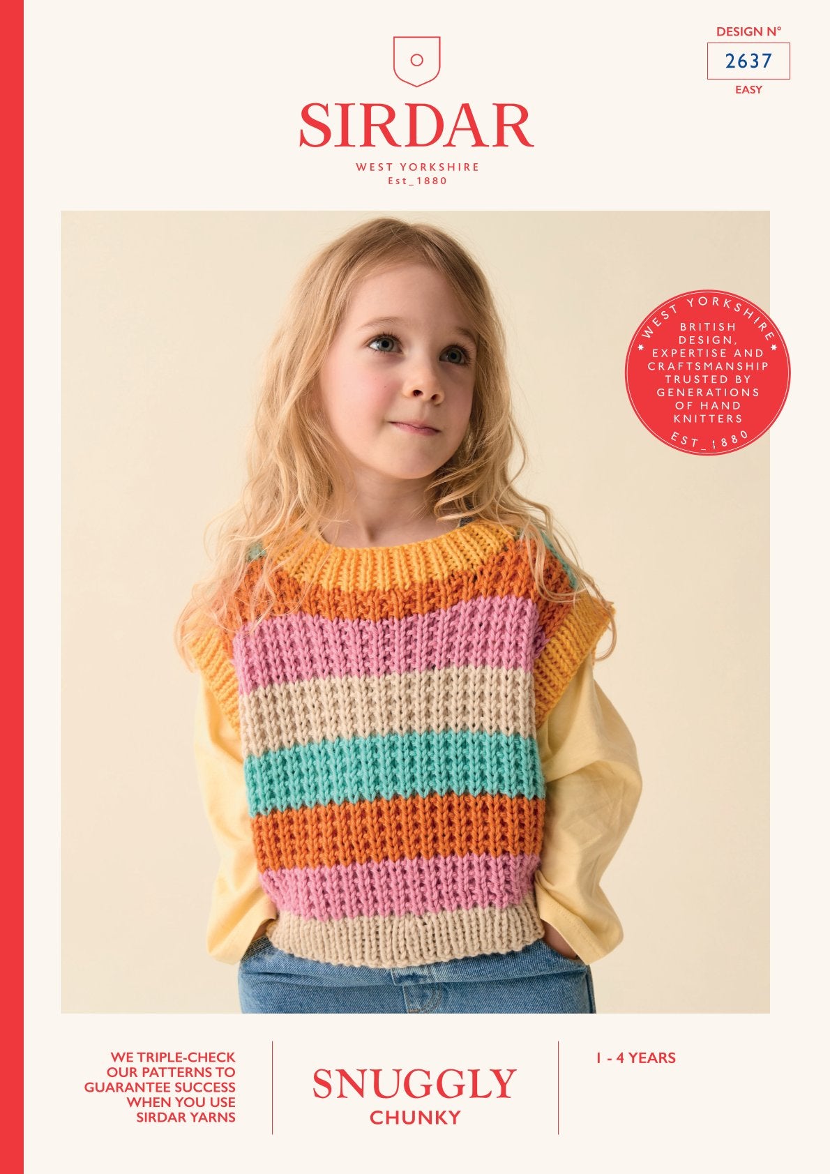 Colour Pop Pullover Knitting Pattern