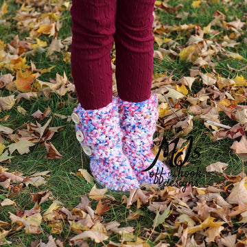 Criss Cross Slipper Boots
