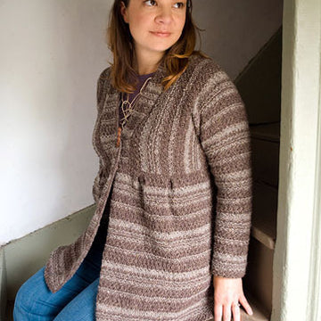 Celsian Cardigan in Berroco Blackstone Tweed PDF (Free)