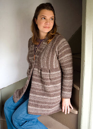 Celsian Cardigan in Berroco Blackstone Tweed PDF (Free)