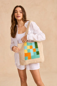 Sirdar AllÃ¢â‚¬â„¢s Square In Love And Totes Bag Crochet Pattern